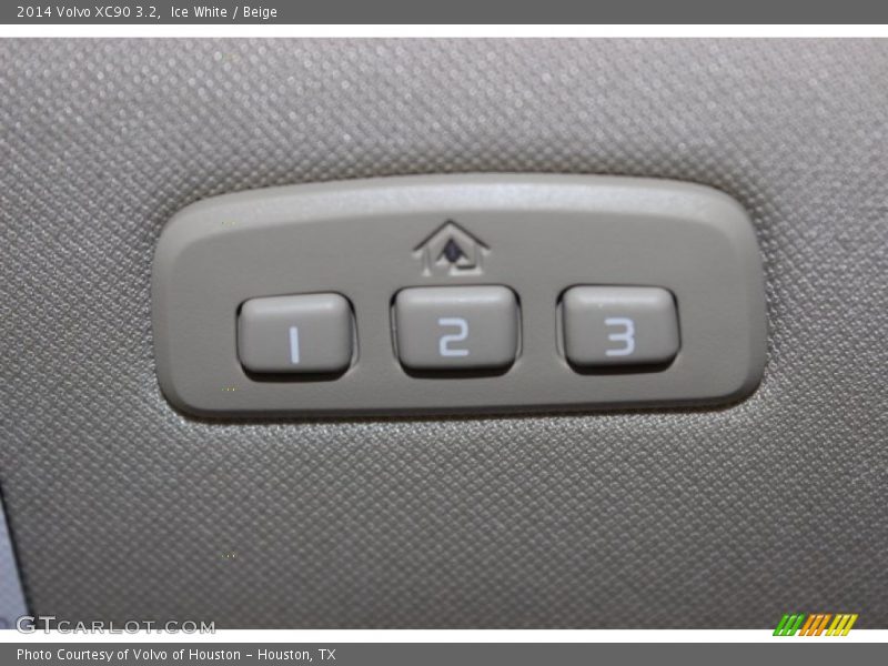 Ice White / Beige 2014 Volvo XC90 3.2