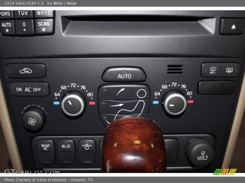 Ice White / Beige 2014 Volvo XC90 3.2