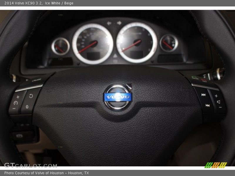 Ice White / Beige 2014 Volvo XC90 3.2