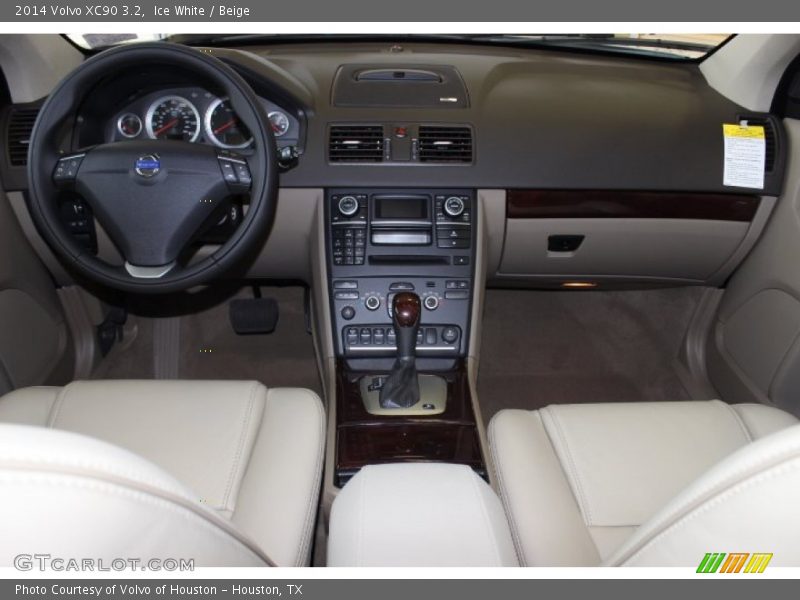 Ice White / Beige 2014 Volvo XC90 3.2