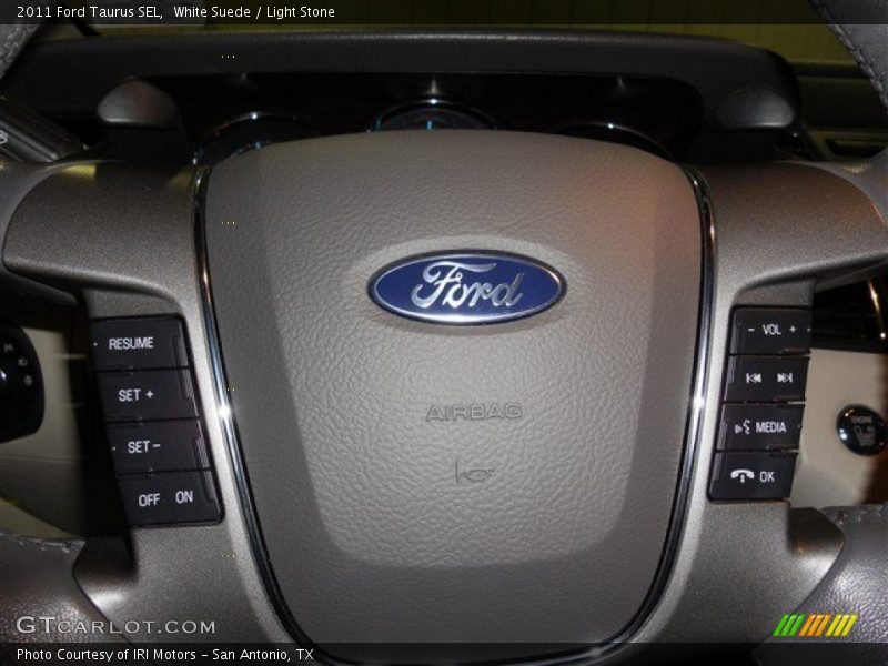 White Suede / Light Stone 2011 Ford Taurus SEL