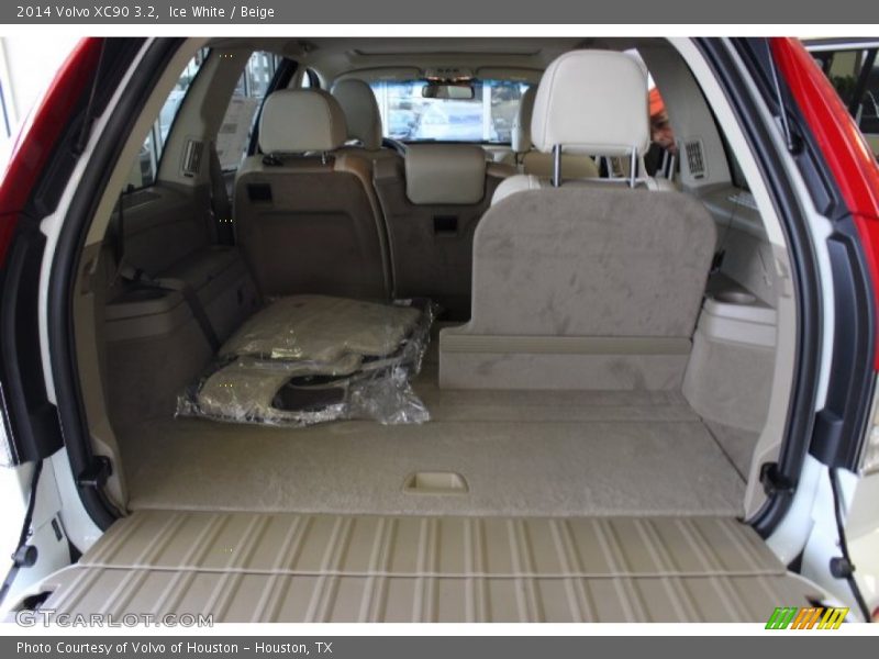 Ice White / Beige 2014 Volvo XC90 3.2