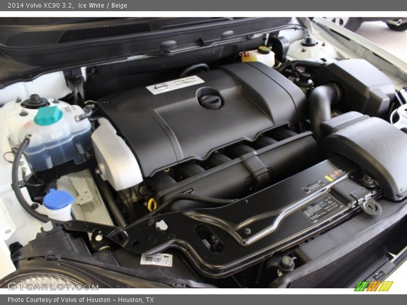 Ice White / Beige 2014 Volvo XC90 3.2