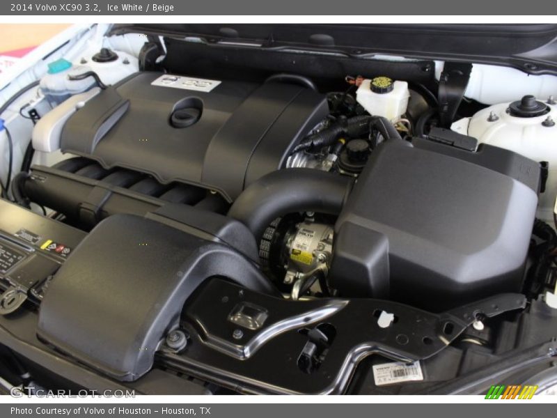 Ice White / Beige 2014 Volvo XC90 3.2