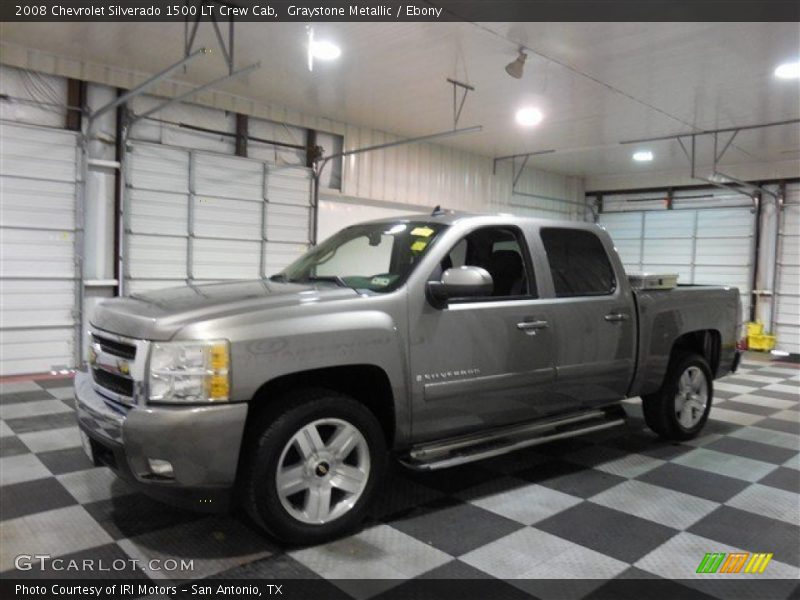 Graystone Metallic / Ebony 2008 Chevrolet Silverado 1500 LT Crew Cab
