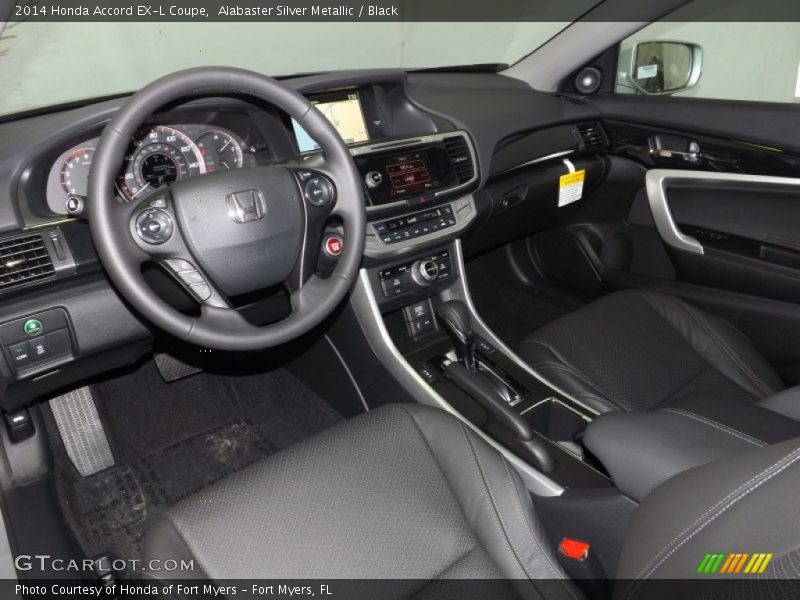  2014 Accord EX-L Coupe Black Interior