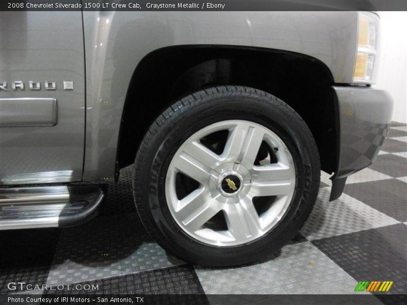 Graystone Metallic / Ebony 2008 Chevrolet Silverado 1500 LT Crew Cab