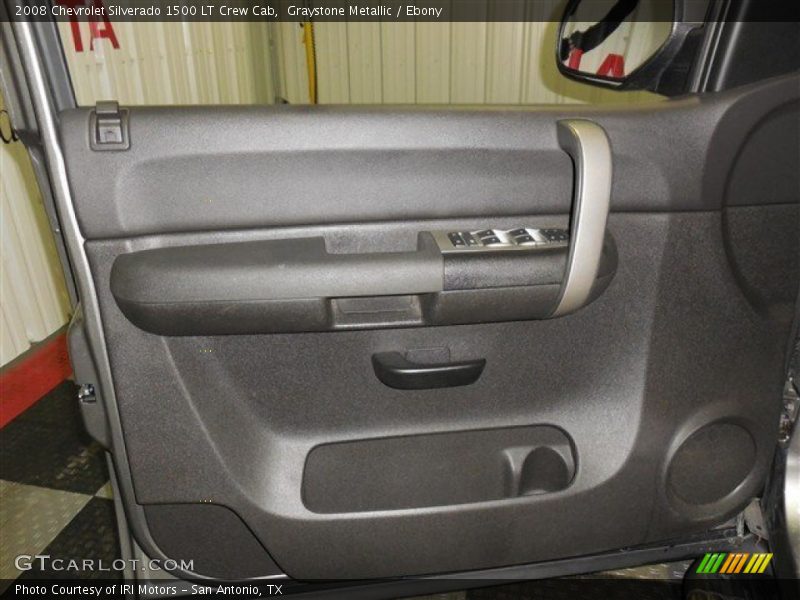 Graystone Metallic / Ebony 2008 Chevrolet Silverado 1500 LT Crew Cab