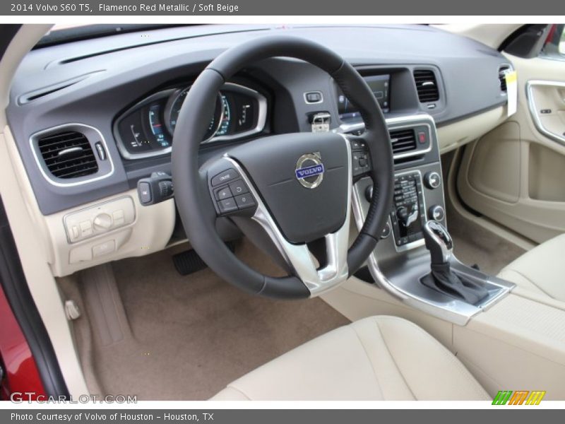 Dashboard of 2014 S60 T5