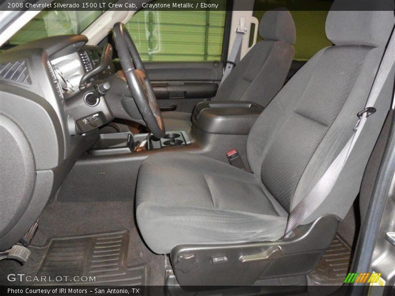 Graystone Metallic / Ebony 2008 Chevrolet Silverado 1500 LT Crew Cab