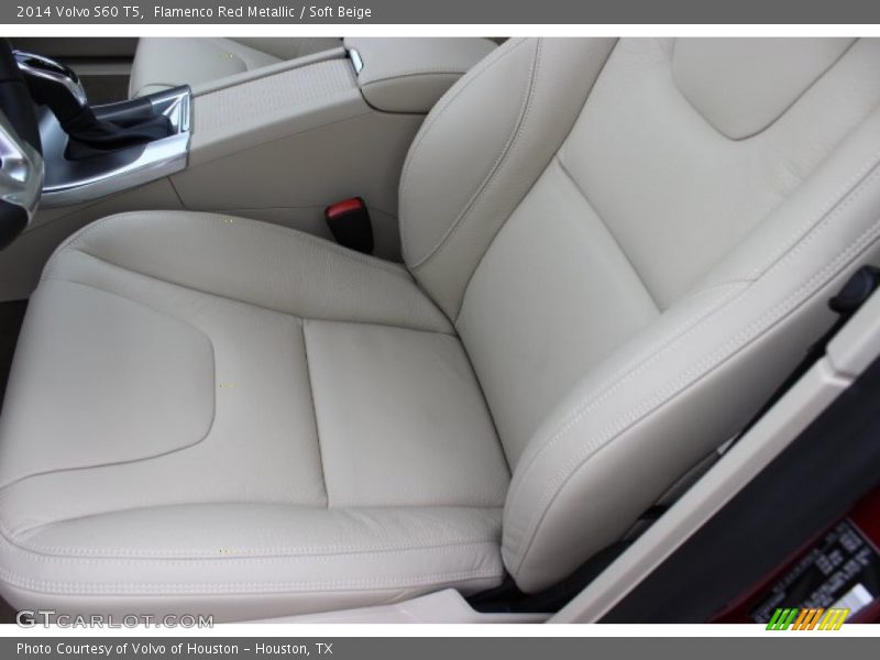 Flamenco Red Metallic / Soft Beige 2014 Volvo S60 T5