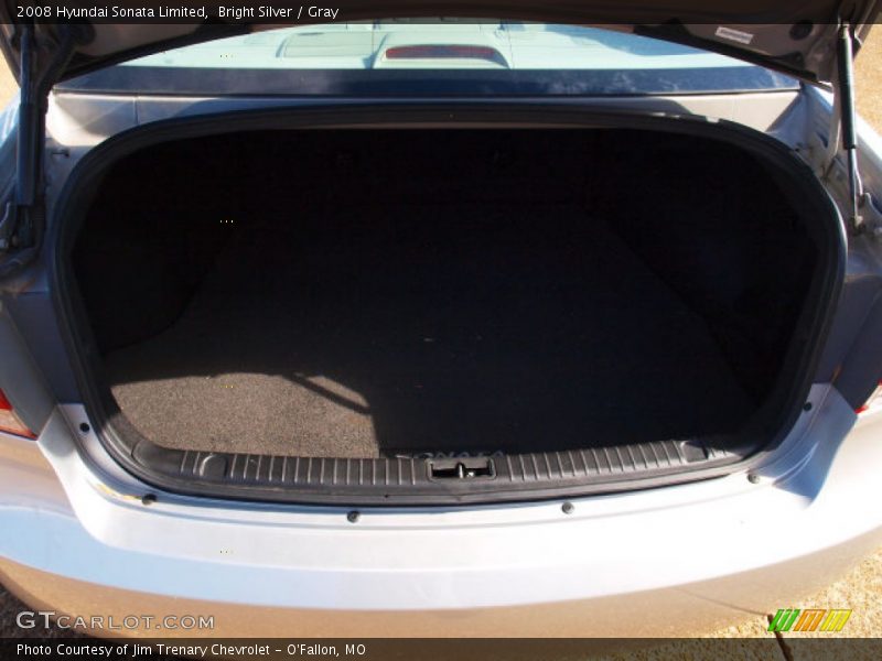 Bright Silver / Gray 2008 Hyundai Sonata Limited