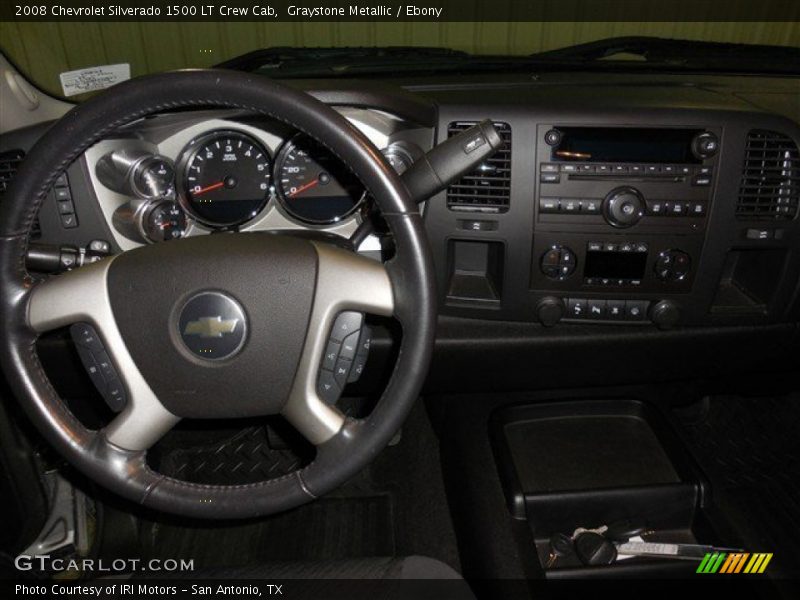 Graystone Metallic / Ebony 2008 Chevrolet Silverado 1500 LT Crew Cab