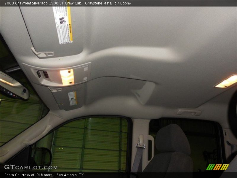 Graystone Metallic / Ebony 2008 Chevrolet Silverado 1500 LT Crew Cab