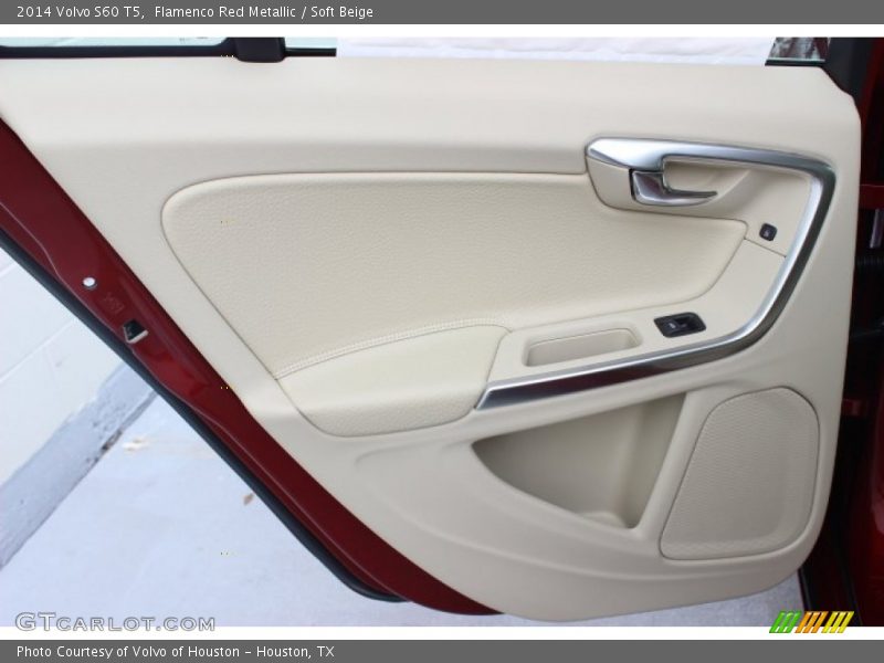 Flamenco Red Metallic / Soft Beige 2014 Volvo S60 T5