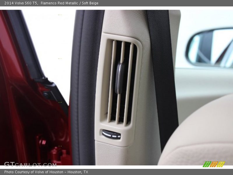 Flamenco Red Metallic / Soft Beige 2014 Volvo S60 T5