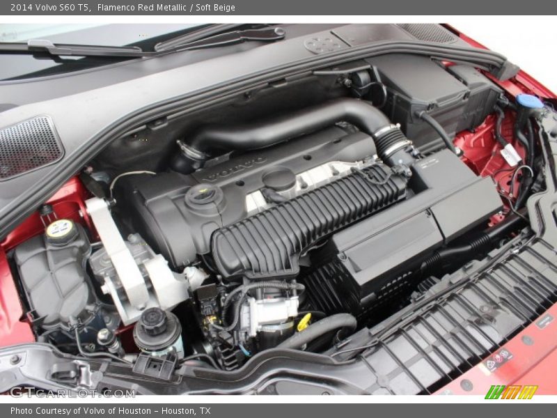  2014 S60 T5 Engine - 2.5 Liter Turbocharged DOHC 20-Valve VVT Inline 5 Cylinder