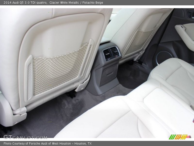 Glacier White Metallic / Pistachio Beige 2014 Audi Q5 3.0 TDI quattro