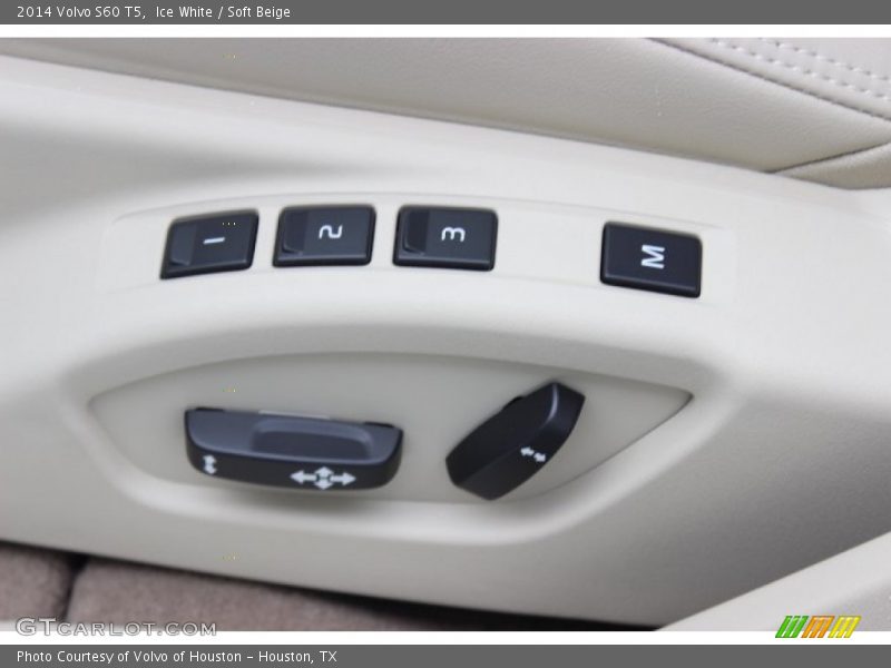 Ice White / Soft Beige 2014 Volvo S60 T5