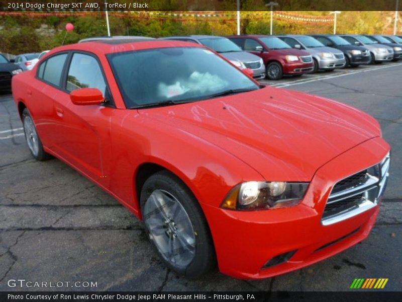 TorRed / Black 2014 Dodge Charger SXT AWD