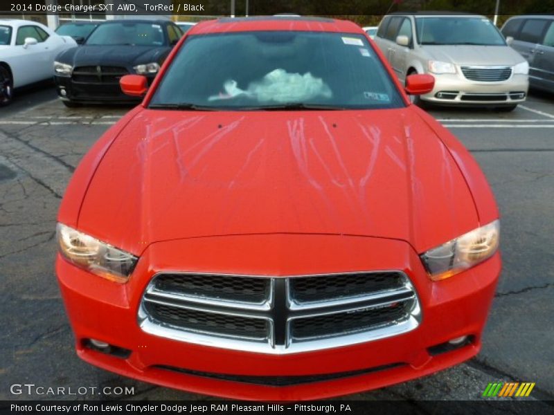 TorRed / Black 2014 Dodge Charger SXT AWD