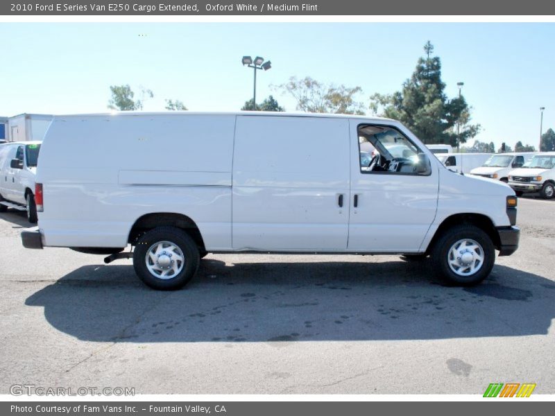 Oxford White / Medium Flint 2010 Ford E Series Van E250 Cargo Extended