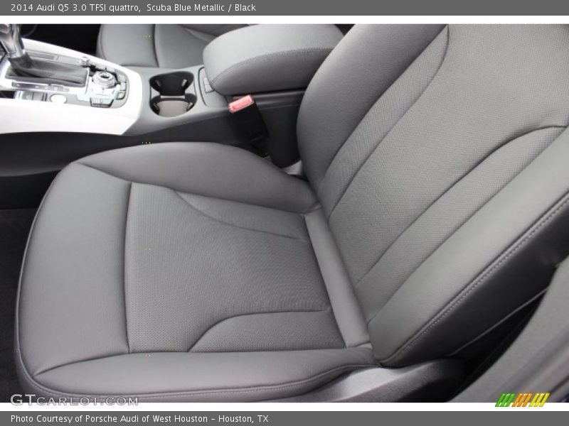 Scuba Blue Metallic / Black 2014 Audi Q5 3.0 TFSI quattro
