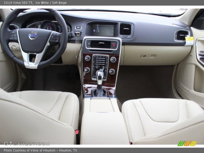 Ice White / Soft Beige 2014 Volvo S60 T5