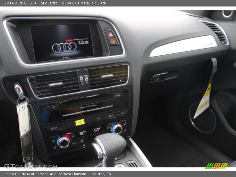 Scuba Blue Metallic / Black 2014 Audi Q5 3.0 TFSI quattro