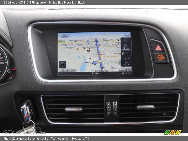 Navigation of 2014 Q5 3.0 TFSI quattro