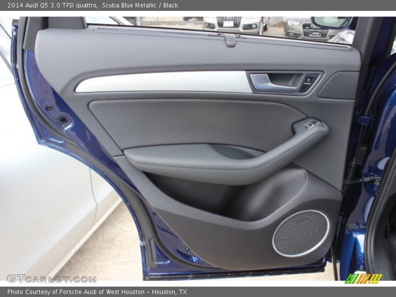 Scuba Blue Metallic / Black 2014 Audi Q5 3.0 TFSI quattro