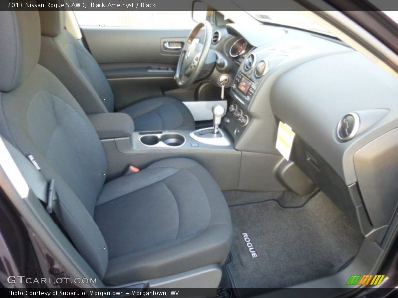 Black Amethyst / Black 2013 Nissan Rogue S AWD