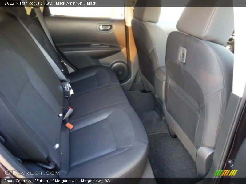 Black Amethyst / Black 2013 Nissan Rogue S AWD