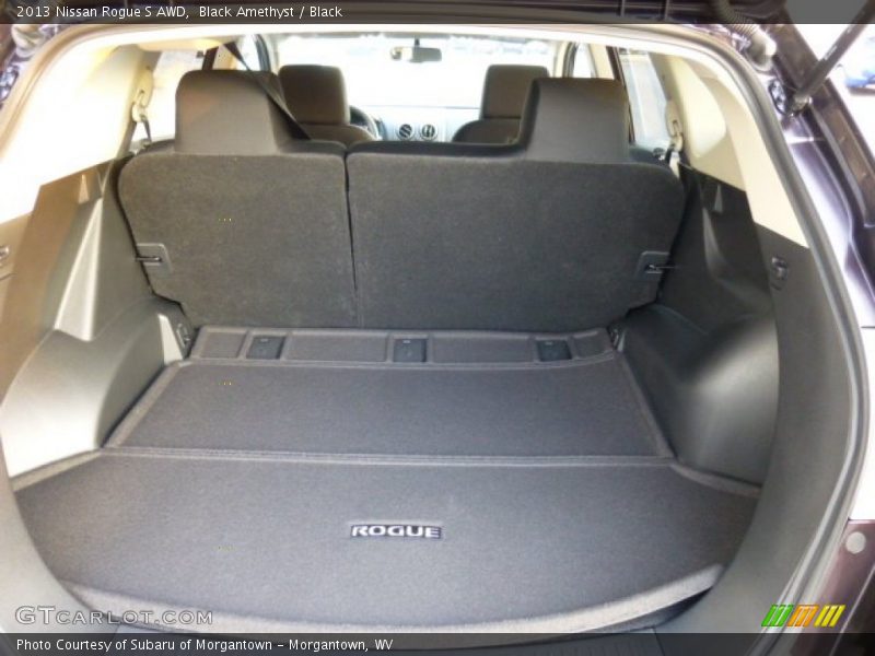 Black Amethyst / Black 2013 Nissan Rogue S AWD