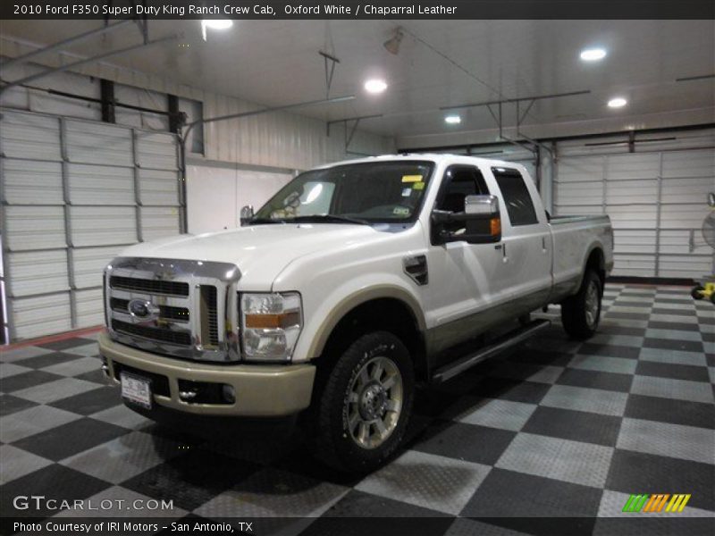 Oxford White / Chaparral Leather 2010 Ford F350 Super Duty King Ranch Crew Cab