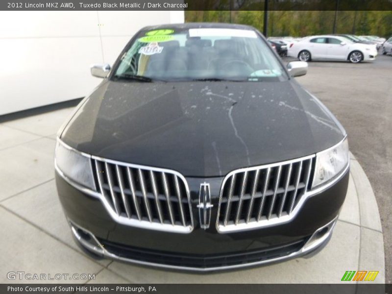 Tuxedo Black Metallic / Dark Charcoal 2012 Lincoln MKZ AWD