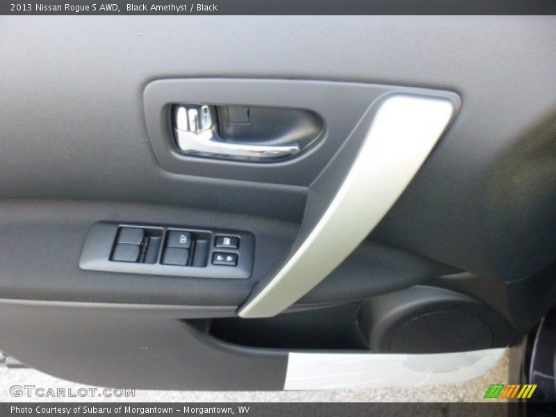 Black Amethyst / Black 2013 Nissan Rogue S AWD