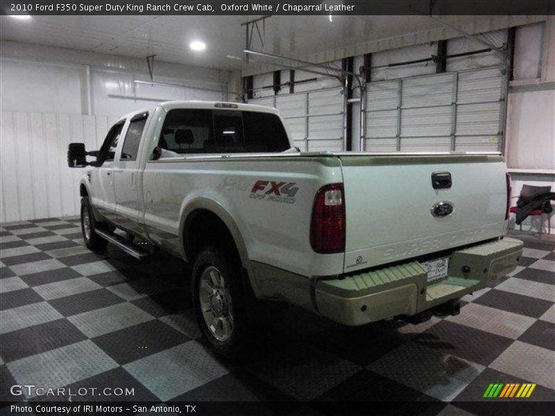 Oxford White / Chaparral Leather 2010 Ford F350 Super Duty King Ranch Crew Cab