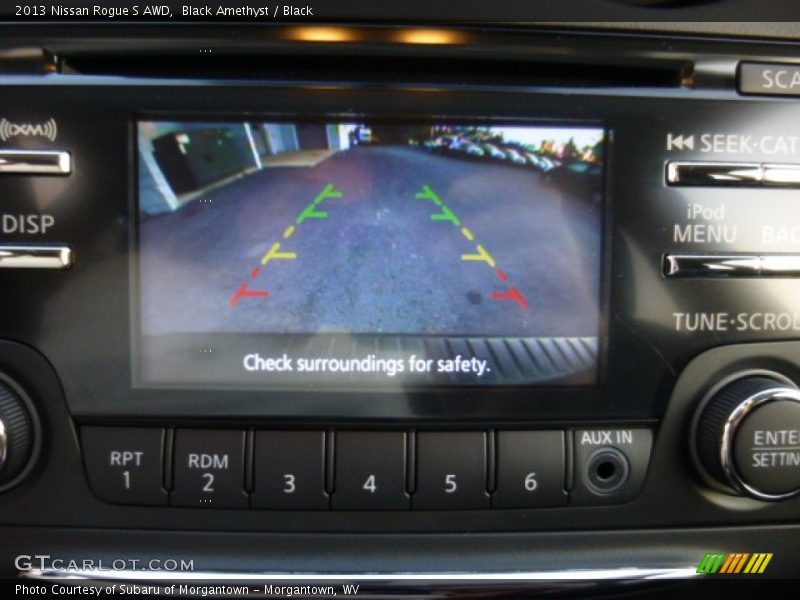 Black Amethyst / Black 2013 Nissan Rogue S AWD