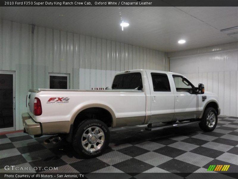 Oxford White / Chaparral Leather 2010 Ford F350 Super Duty King Ranch Crew Cab