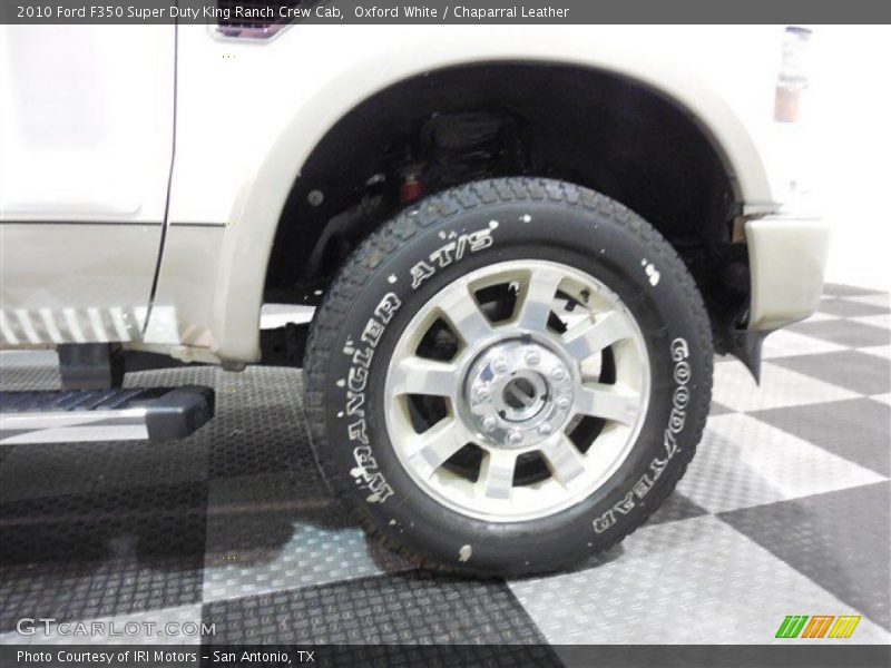 Oxford White / Chaparral Leather 2010 Ford F350 Super Duty King Ranch Crew Cab