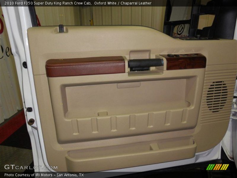 Oxford White / Chaparral Leather 2010 Ford F350 Super Duty King Ranch Crew Cab