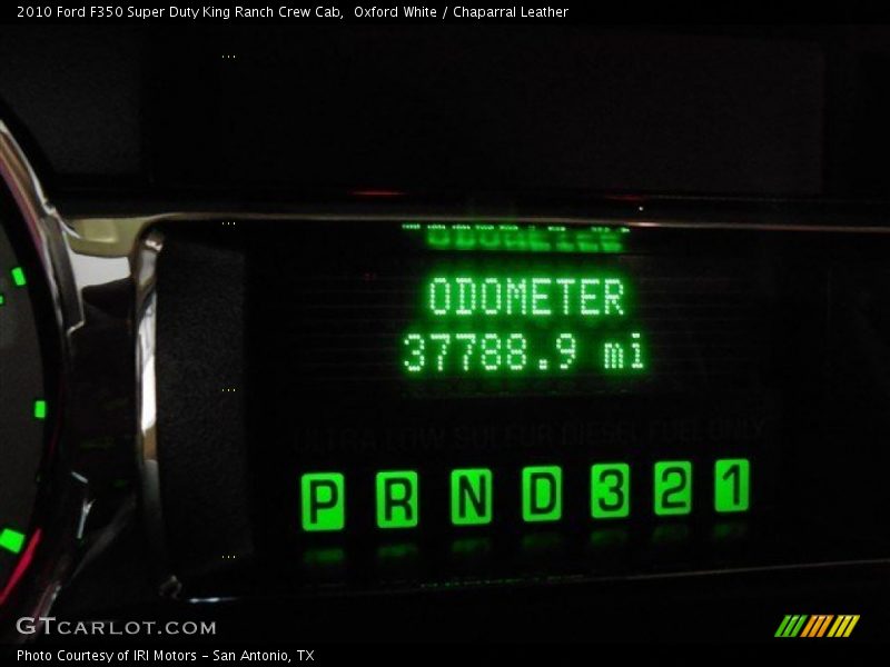Oxford White / Chaparral Leather 2010 Ford F350 Super Duty King Ranch Crew Cab