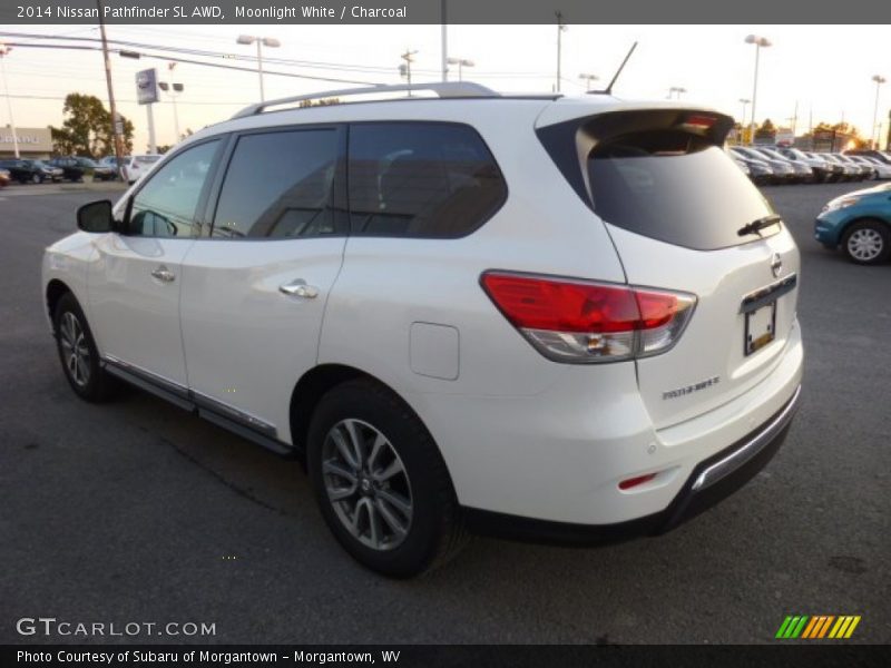 Moonlight White / Charcoal 2014 Nissan Pathfinder SL AWD