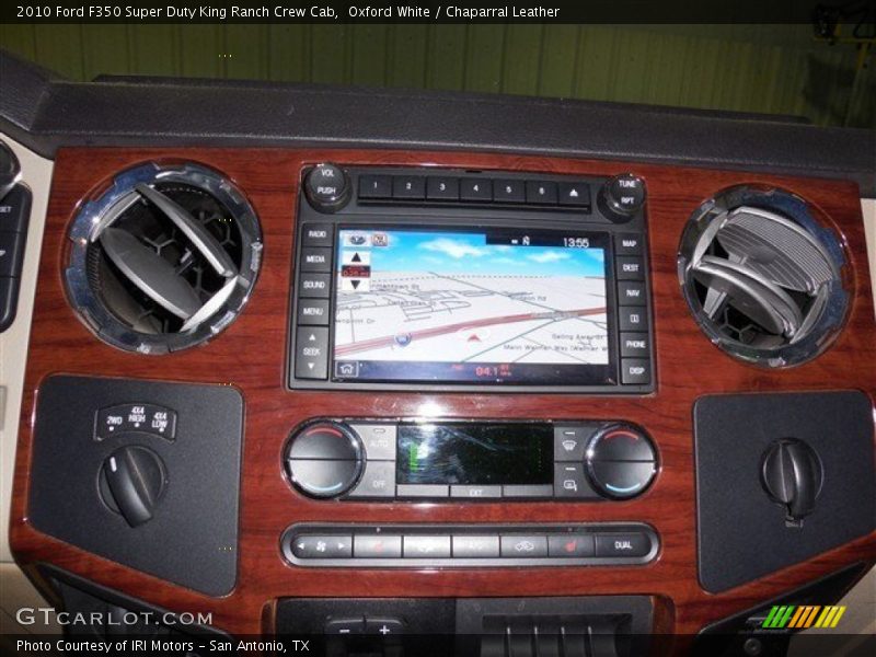 Oxford White / Chaparral Leather 2010 Ford F350 Super Duty King Ranch Crew Cab