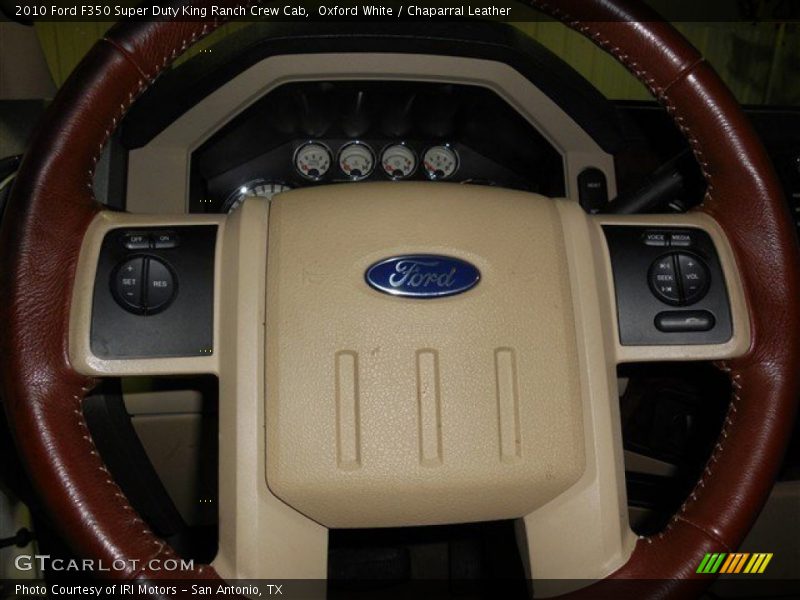 Oxford White / Chaparral Leather 2010 Ford F350 Super Duty King Ranch Crew Cab