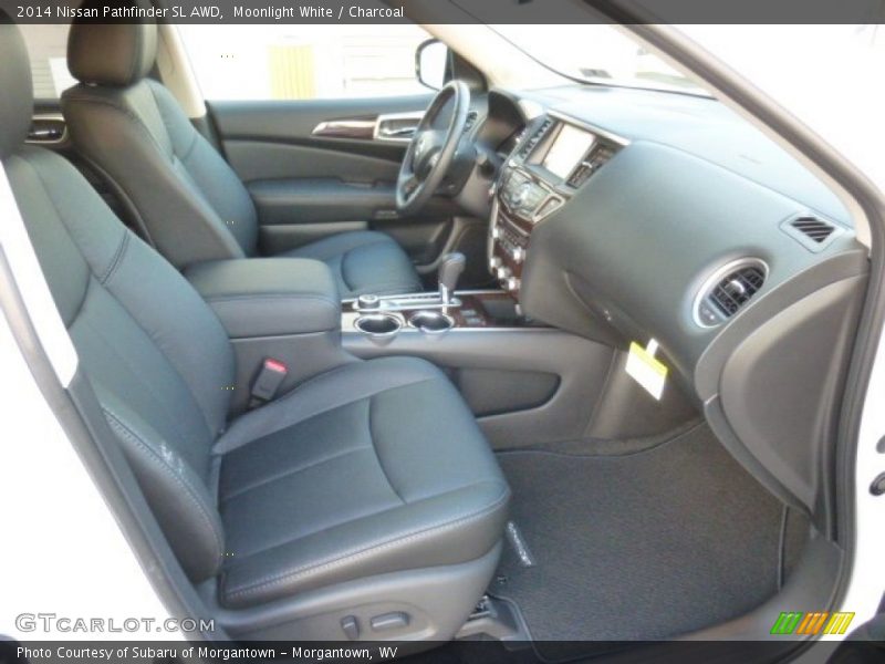 Moonlight White / Charcoal 2014 Nissan Pathfinder SL AWD