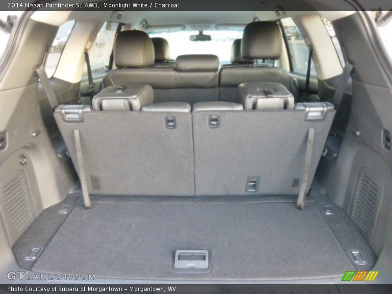 Moonlight White / Charcoal 2014 Nissan Pathfinder SL AWD