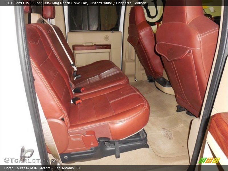 Oxford White / Chaparral Leather 2010 Ford F350 Super Duty King Ranch Crew Cab