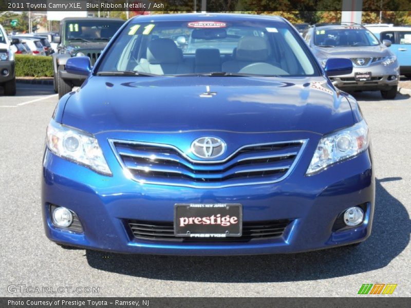 Blue Ribbon Metallic / Ash 2011 Toyota Camry XLE